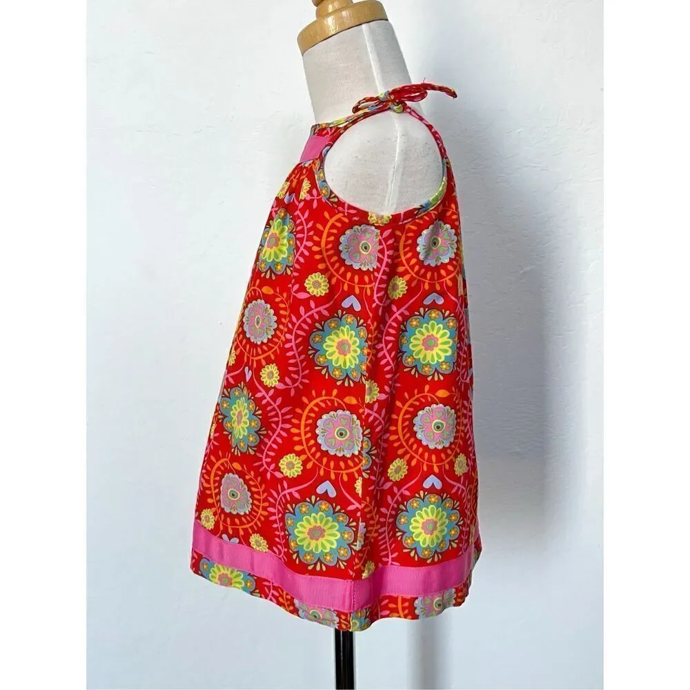 Hanna Andersson Toddler Girls 12-18 (80) Months Pillowcase Dress